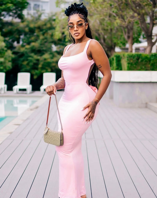 Pink Bow Dress
