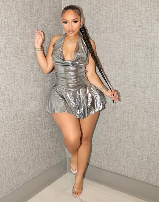 Chromaz Metallic Romper